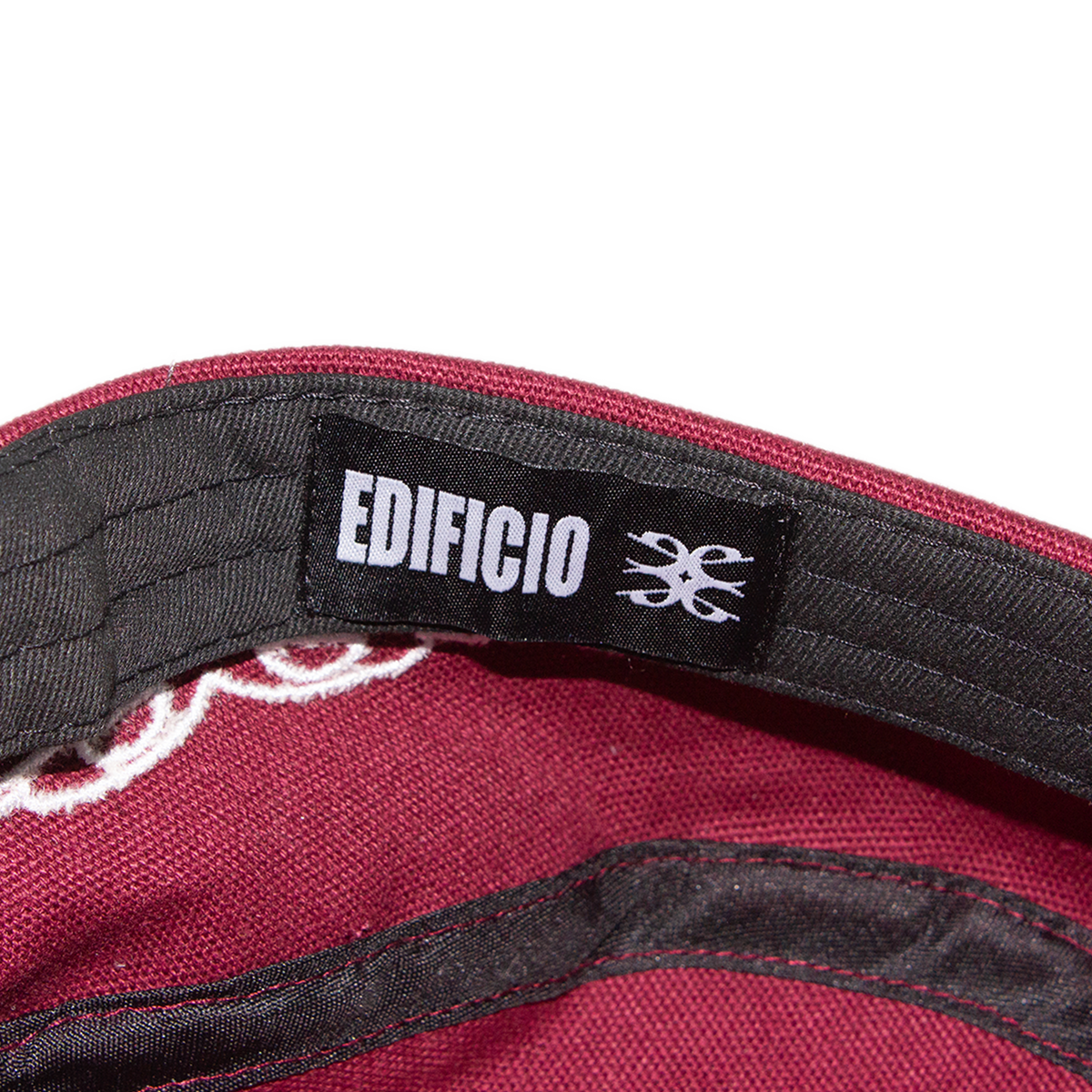 EDIFICIO MESSENGER HAT - BURGUNDY/GREY