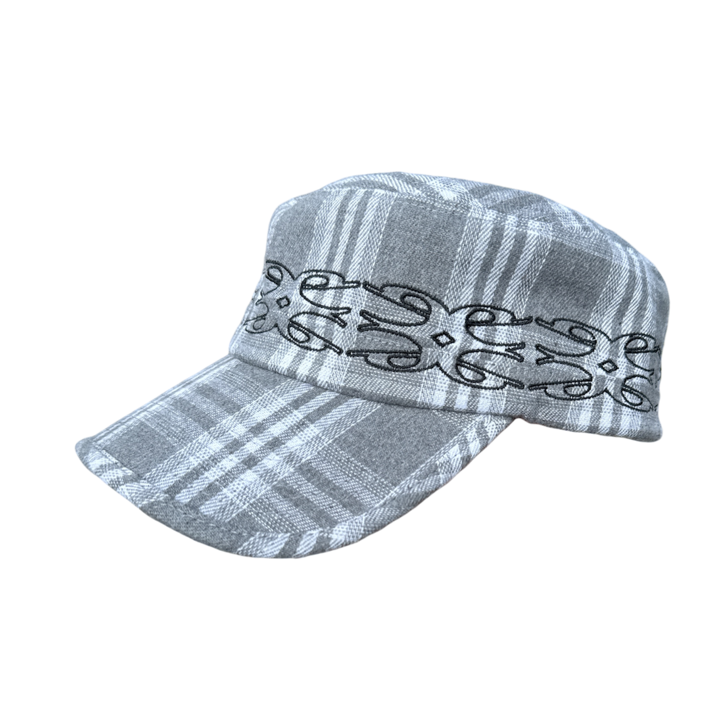 EDIFICIO MESSENGER HAT - GREY PLAID