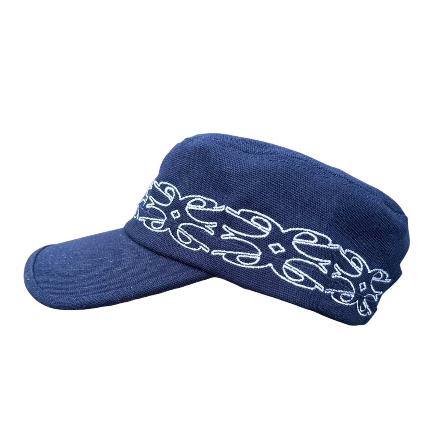 EDIFICIO MESSENGER HAT - BLUE CANVAS