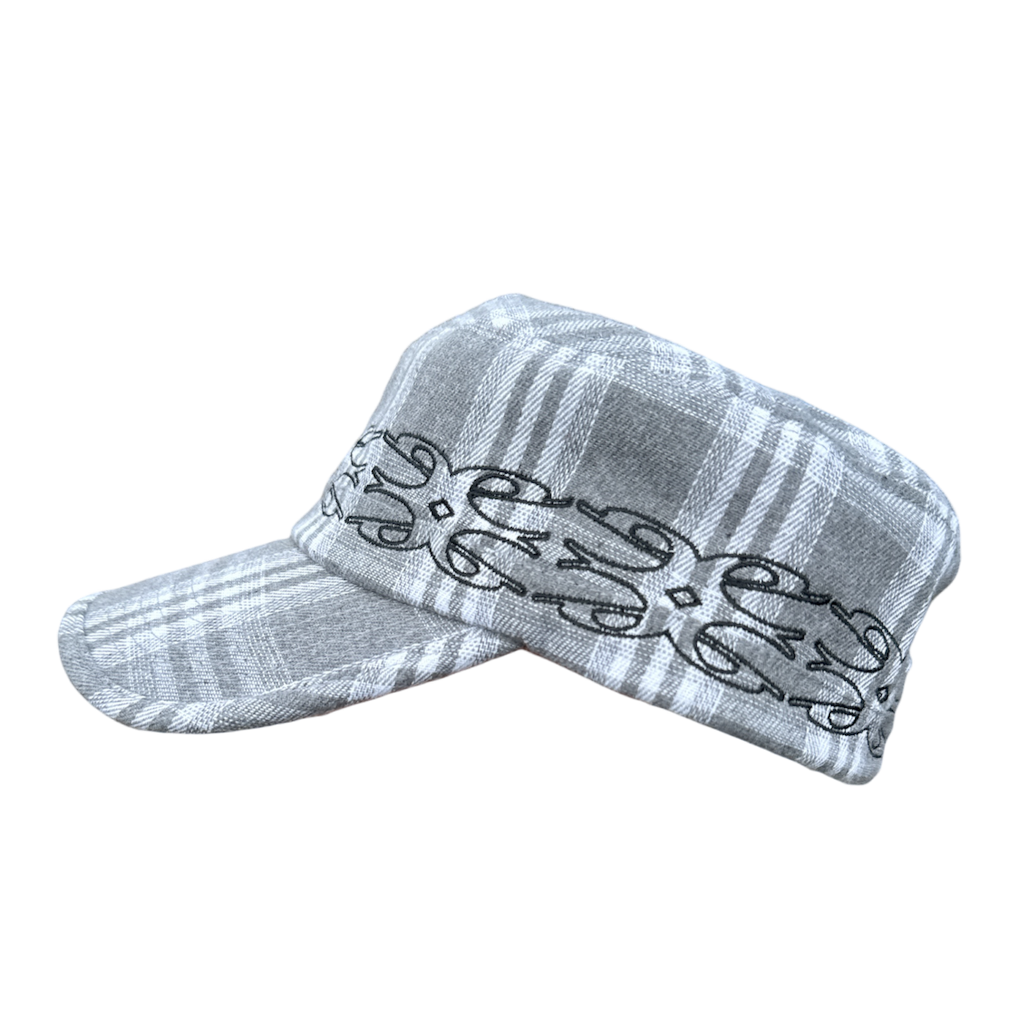 EDIFICIO MESSENGER HAT - GREY PLAID